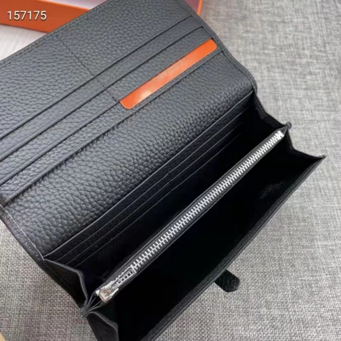 Hermes・レザー コンチネンタルウォレット 財布 折財布