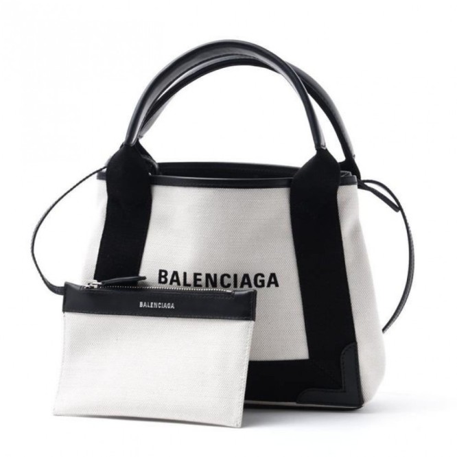 【限定！ 特別割引】Balenciaga バレンシアガ レディース キャンバス地 レザー ロゴロゴ配色 ハンドバッグ キャンバスバッグ ビーチバッグ