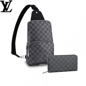 Louis Vuitton ルイ・ヴィトン ボディバッグ 長財布 2点セット お得