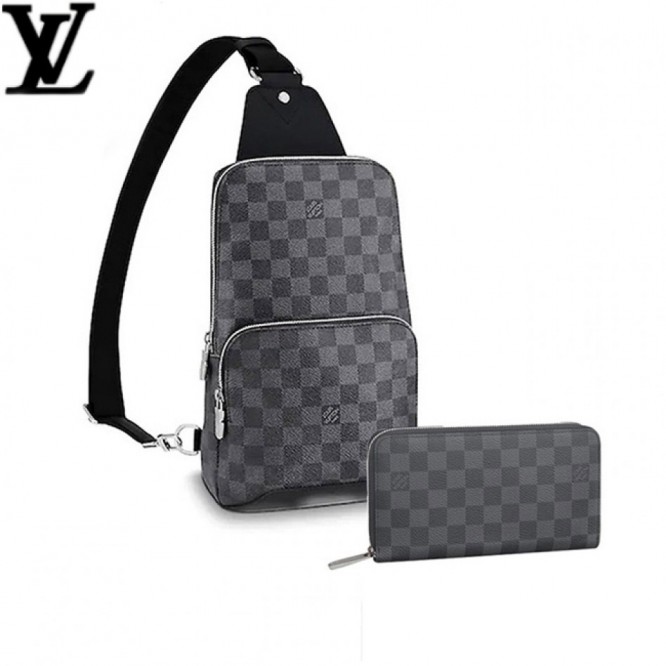 Louis Vuitton ルイ・ヴィトン ボディバッグ 長財布 2点セット お得