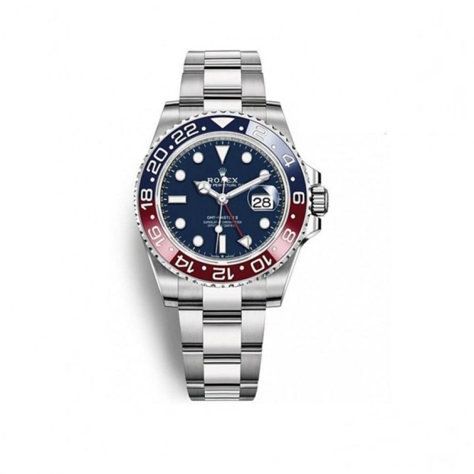 126719  GMTマスターⅡ オイスター、40 mm、ホワイトゴールド