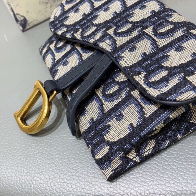 DiOR・ウォレット 財布 小銭入り Wallet On Chain 大容量 多機能 折財布