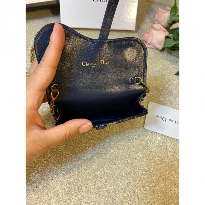DiOR・ウォレット 財布 小銭入り Wallet On Chain 大容量 多機能 折財布