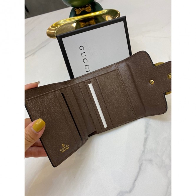 Gucci・ウォレット 財布 小銭入り wallet 大容量 多機能 三折財布
