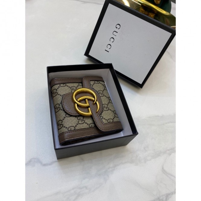 Gucci・ウォレット 財布 小銭入り wallet 大容量 多機能 三折財布