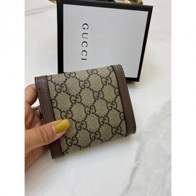 Gucci・ウォレット 財布 小銭入り wallet 大容量 多機能 三折財布