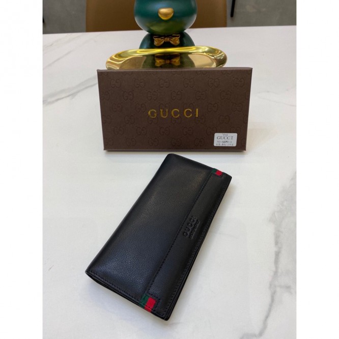 GUCCI・レザー ロングウォレット財布