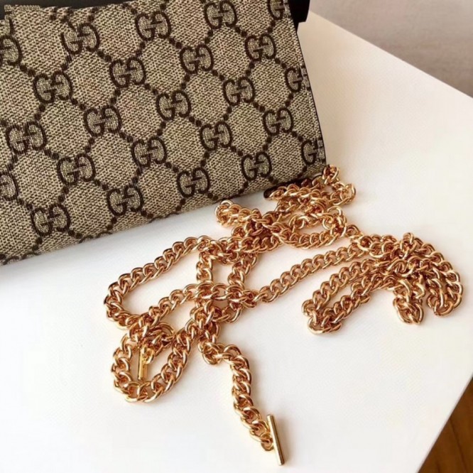 Gucci・〔オフィディア〕GG チェーンウォレット