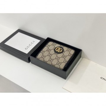 Gucci・グッチ シグネチャー レザー カードケース財布