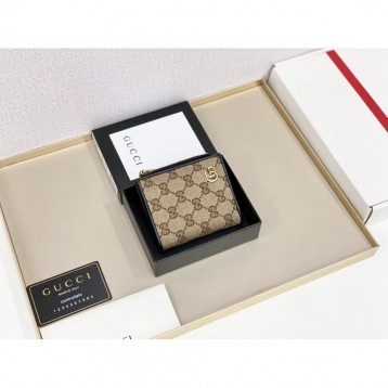 Gucci・〔GGマーモント〕 カードケース財布 Gucci・〔GGマーモント〕 カードケース財布