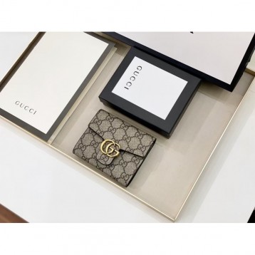 Gucci・〔GGマーモント〕 カードケース財布 Gucci・〔GGマーモント〕 カードケース財布