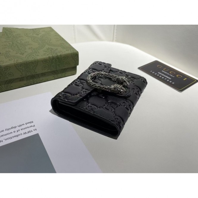 Gucci・〔GGマーモント〕カードケース ウォレット財布