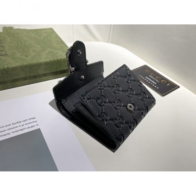 Gucci・〔GGマーモント〕カードケース ウォレット財布