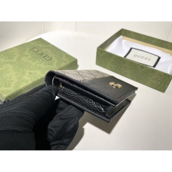 Gucci・〔GGマーモント〕オンライン限定 カードケース ウォレット財布