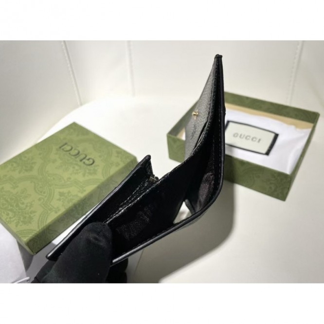 Gucci・〔GGマーモント〕オンライン限定 カードケース ウォレット財布