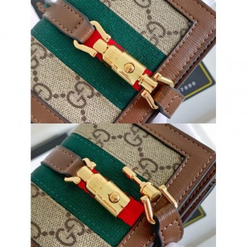 Gucci・〔ジャッキー 1961〕カードケース ウォレット(コイン&紙幣入れ付き) Gucci・〔ジャッキー 1961〕カードケース ウォレット(コイン&紙幣入れ付き)