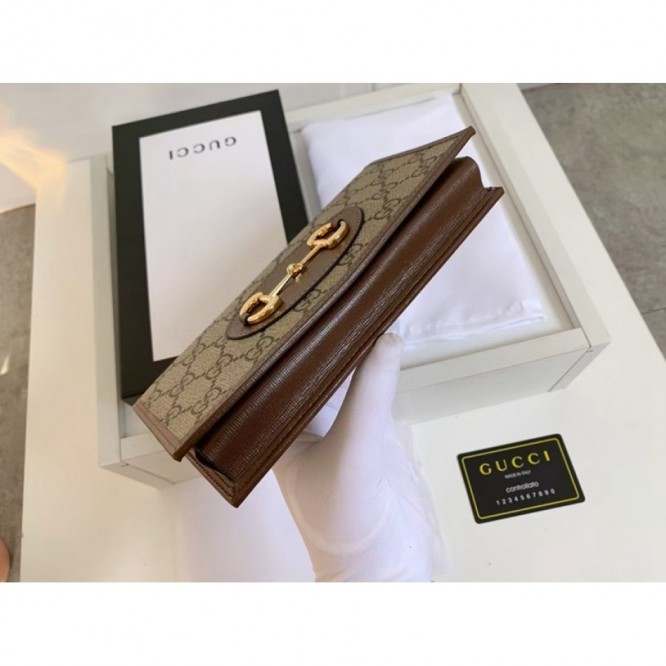 Gucci・〔グッチ ホースビット 1955〕チェーン付き ウォレット財布