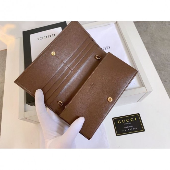 Gucci・〔グッチ ホースビット 1955〕チェーン付き ウォレット財布
