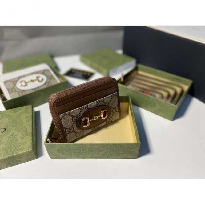 Gucci・〔グッチ ホースビット 1955〕オンライン限定 カードケース財布