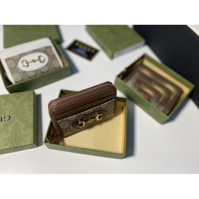Gucci・〔グッチ ホースビット 1955〕オンライン限定 カードケース財布