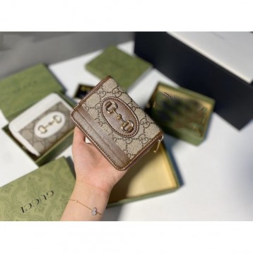 Gucci・〔グッチ ホースビット 1955〕オンライン限定 カードケース財布