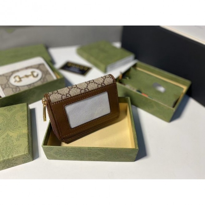 Gucci・〔グッチ ホースビット 1955〕オンライン限定 カードケース財布