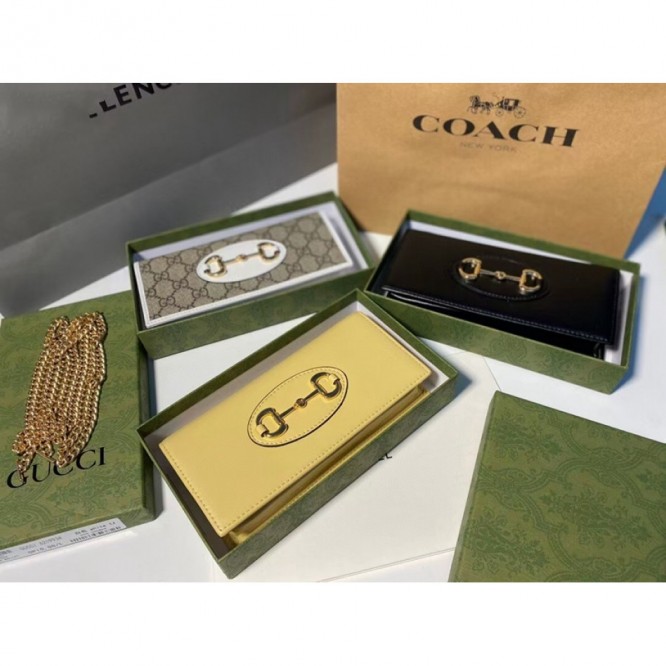 Gucci・〔グッチ ホースビット 1955〕チェーン付き ウォレット財布