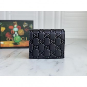 Gucci・レザー マネークリップウォレット財布