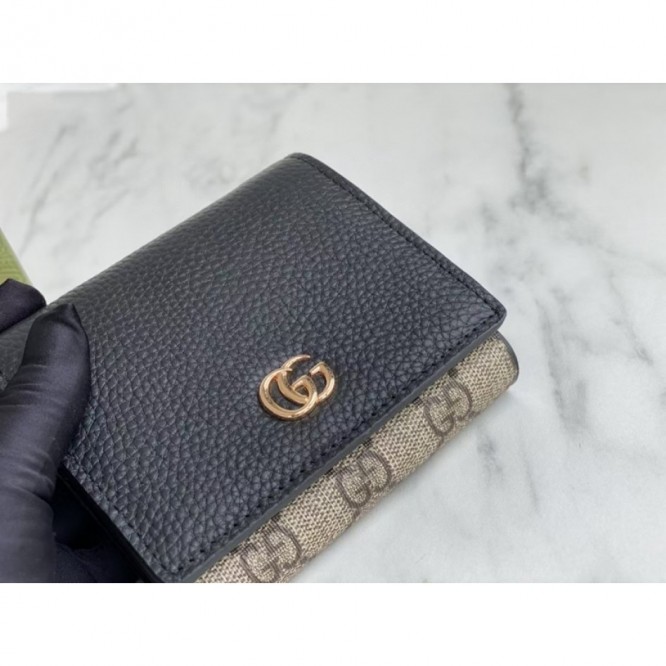 Gucci・〔GGマーモント〕ミディアム ウォレット財布