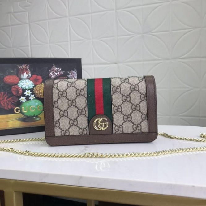 Gucci・〔オフィディア〕GG ショルダーバッグ
