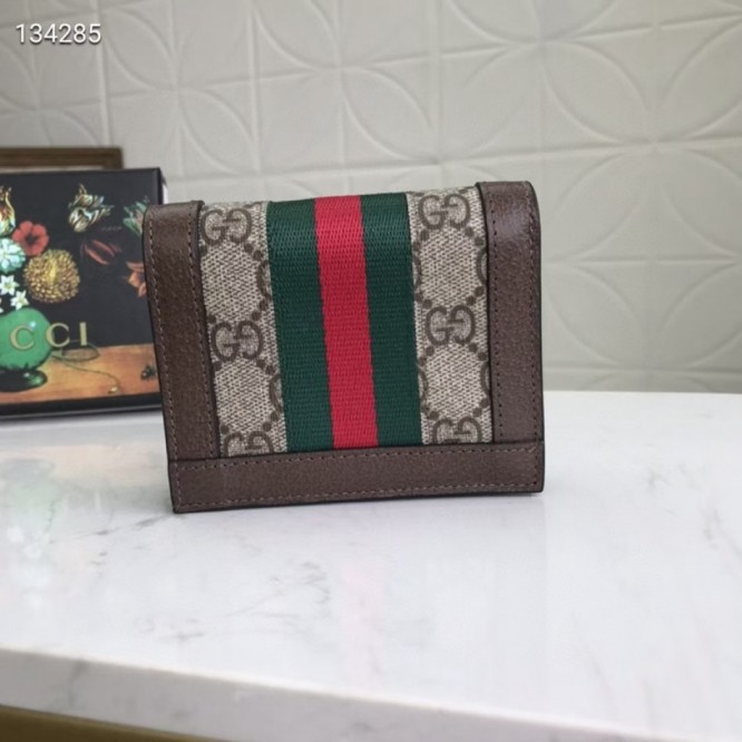 Gucci・〔オフィディア〕GG カードケース(コイン＆紙幣入れ付き)財布