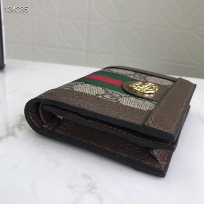 Gucci・〔オフィディア〕GG カードケース(コイン＆紙幣入れ付き)財布