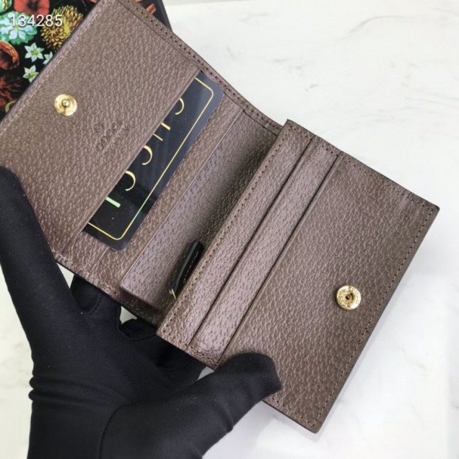 Gucci・〔オフィディア〕GG カードケース(コイン＆紙幣入れ付き)財布