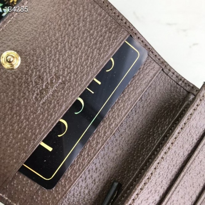 Gucci・〔オフィディア〕GG カードケース(コイン＆紙幣入れ付き)財布