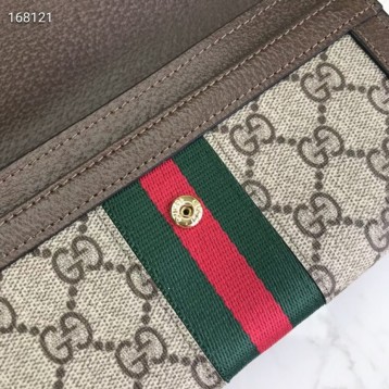 Gucci・レザー コンチネンタルウォレット 財布 ファスナー 長財布