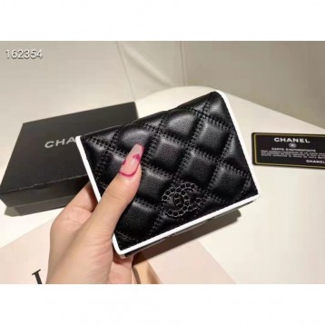 ChaneL・レザー コンチネンタルウォレット 財布 折財布