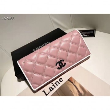 ChaneL・レザー コンチネンタルウォレット 財布 折財布