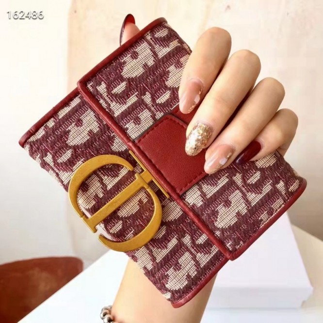 DIOR ディオール30MONTAIGNEショートウォレット