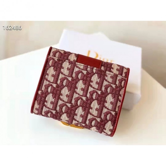 DIOR ディオール30MONTAIGNEショートウォレット