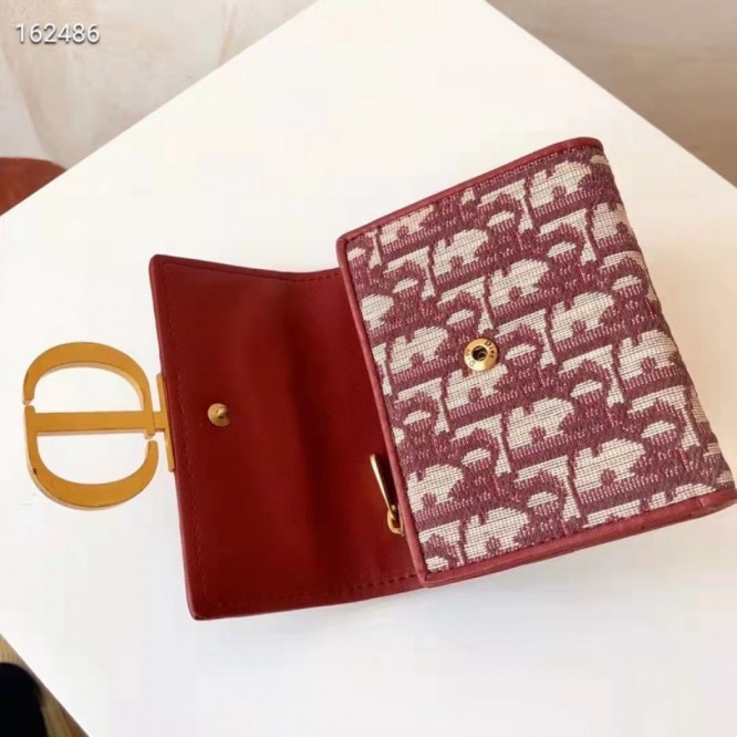 DIOR ディオール30MONTAIGNEショートウォレット