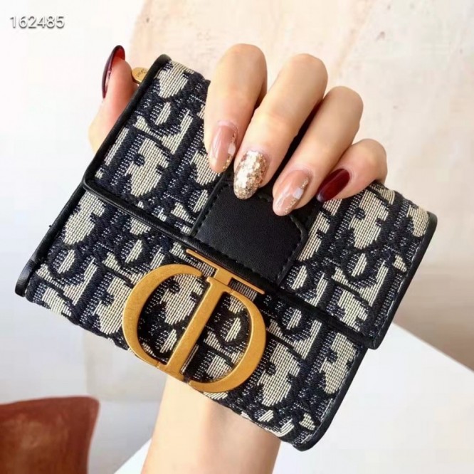 DIOR ディオール30MONTAIGNEショートウォレット