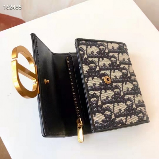 DIOR ディオール30MONTAIGNEショートウォレット
