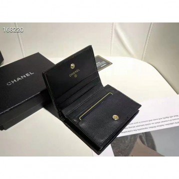 ChaneL・レザー コンチネンタルウォレット 財布 折財布