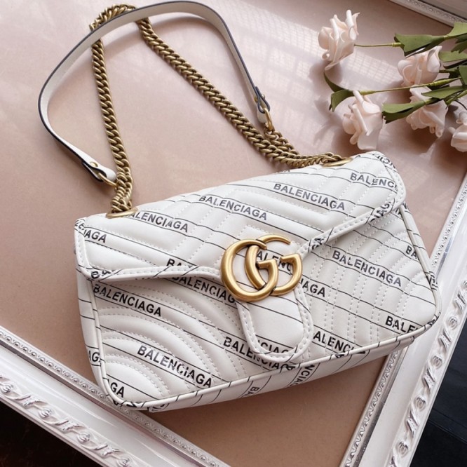Gucci〔GGマーモント〕ザ ハッカー プロジェクト スモールバッグ443497