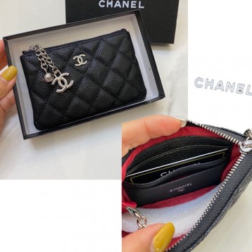 ChaneL・ウォレット 財布 小銭入り wallet 大容量 多機能