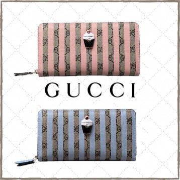 【GUCCI】ダブルG ジップアラウンドウォレット