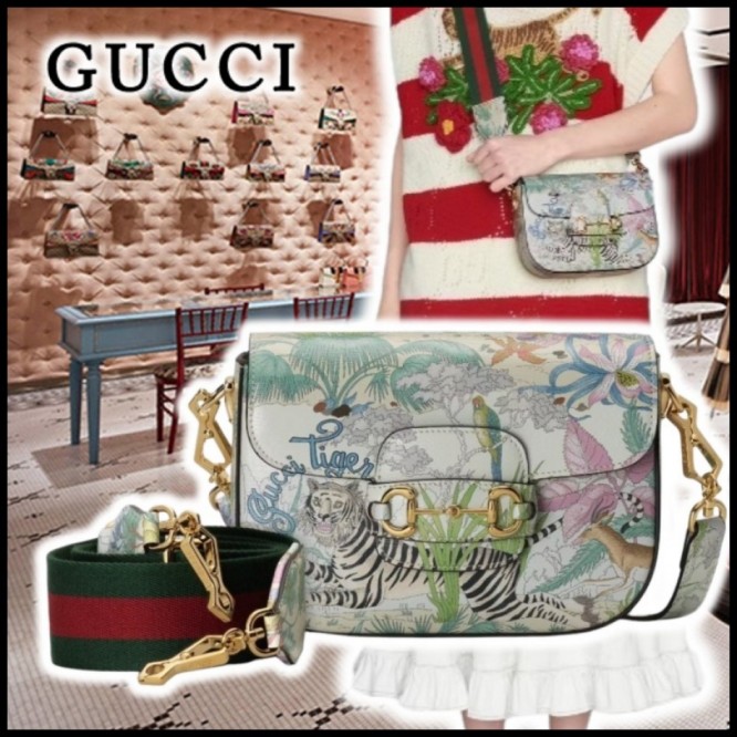Gucci〔グッチ ホースビット 1955〕GUCCI TIGER ミニバッグ677266