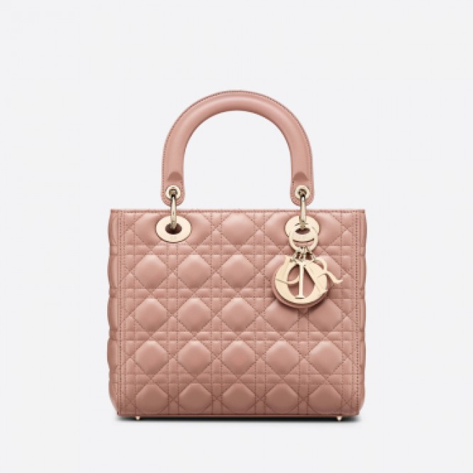 ⚡絶好の機会をお見逃しなく!雑誌掲載!【DIOR】 LADY DIOR ミディアムバッグ